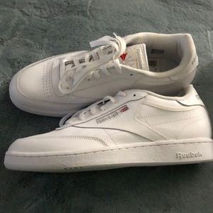 White Reebok Classic Men Sneaker